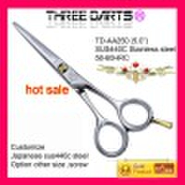 5.0inch Crane Style handle hairdressing scissors(T