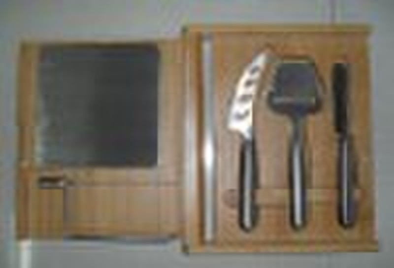 Cheese Board Set / Käsemesser Set / Pizza-Werkzeug-Set / P