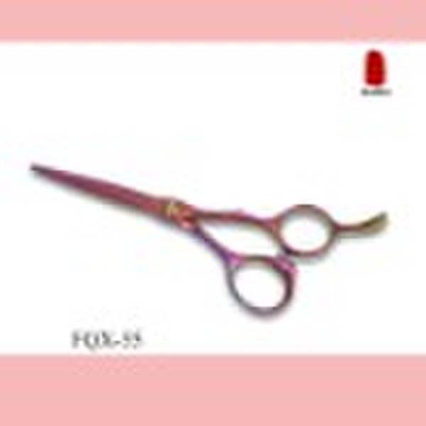 hair scissor FQX-55 red