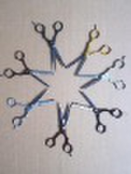 plastic  handle scissor  hair scissor/student scis