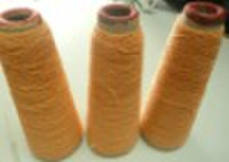 100% polyester open end dyed yarn