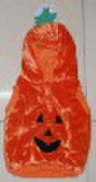 Plush Pumpkin Vest