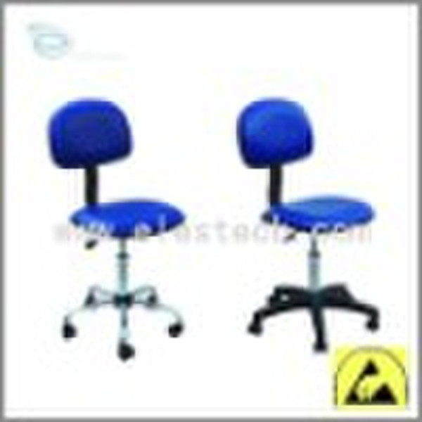 ESD chair, pu leather, cleanroom suitable