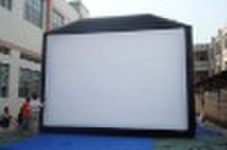 Inflatable movie screen