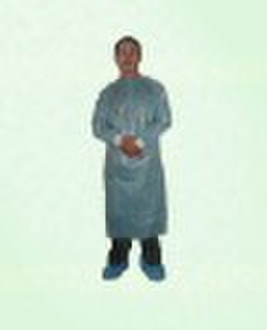 blue nonwoven medical disposable surgical gown