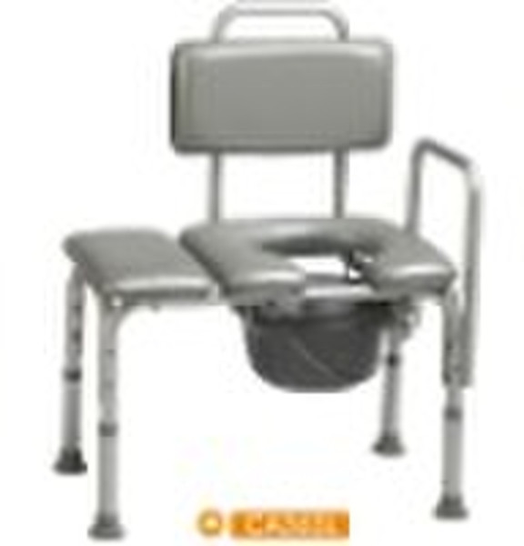 New aluminum transfer bath bench, padded seat