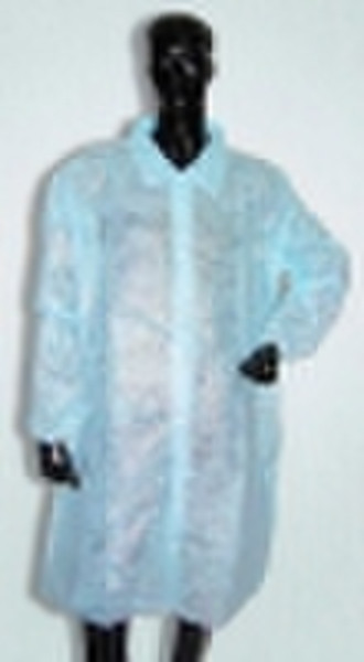 nonwoven lab coat