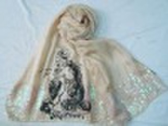 Ladies fashion silk scarf