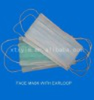 disposable  ear loop facial mask