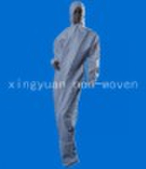 disposable  non- woven coverall with hood