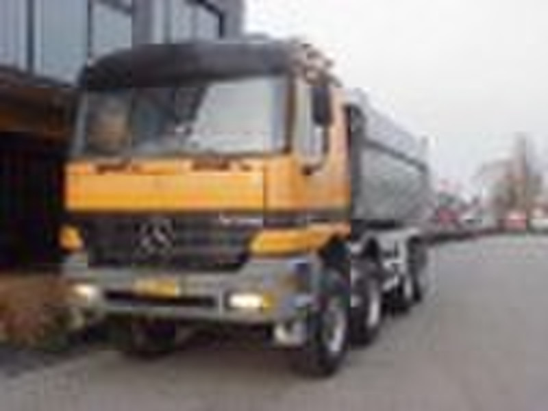 Mercedes Benz dump truck