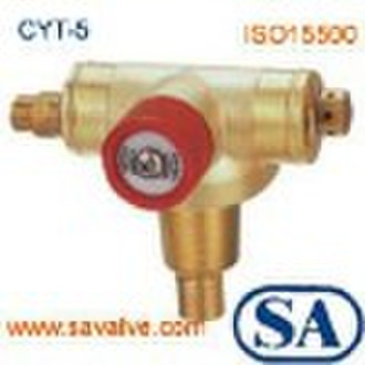 CNG cylinder valve