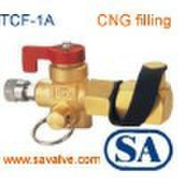 CNG загрузочный клапан TCF-1