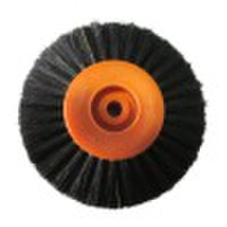 Polishing Bristle Plastic Hub Brush Wheel