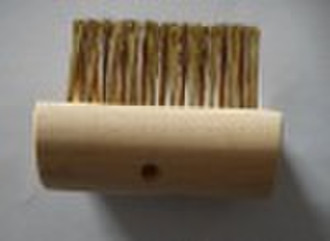 3X10 rows garden brass coated wire brush