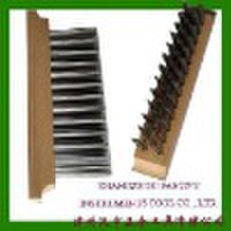 4X13 steel wire cleaning brush