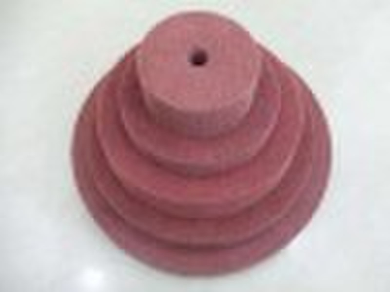 Non woven polishing wheel