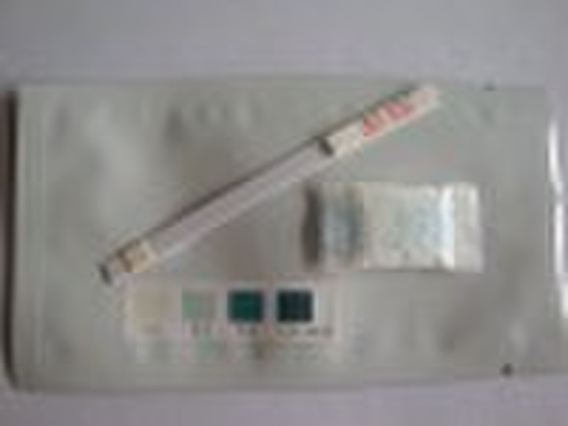 Saliva alcohol test strip