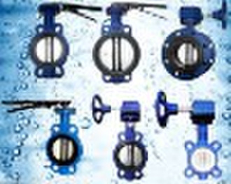 Center Disc Rubber Butterfly Valve