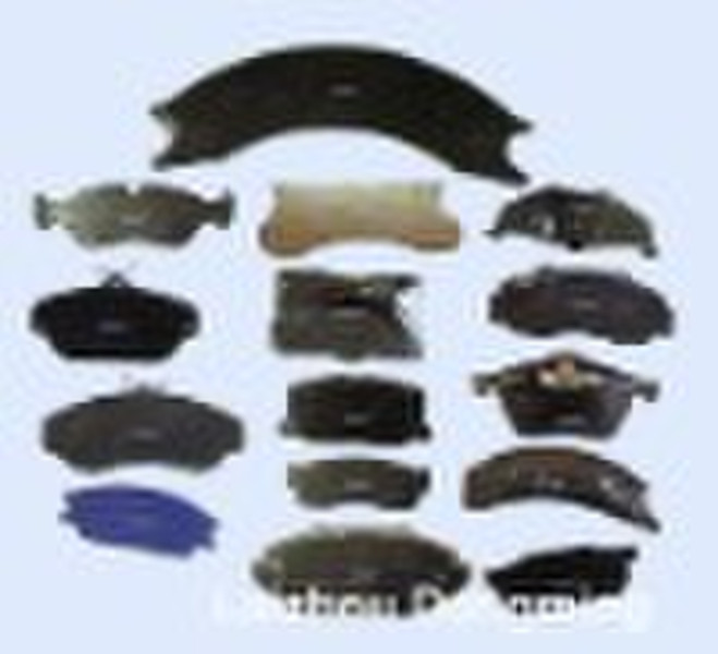 semi-metallic car brake pad