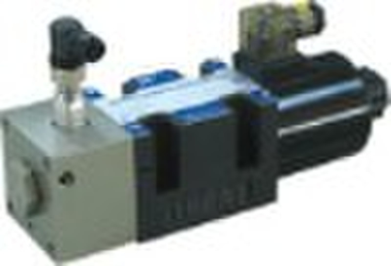 solenoid operated directional valve with position