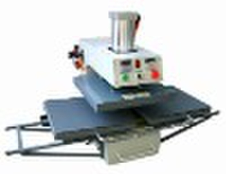 CE Air operate double stations heat press machine