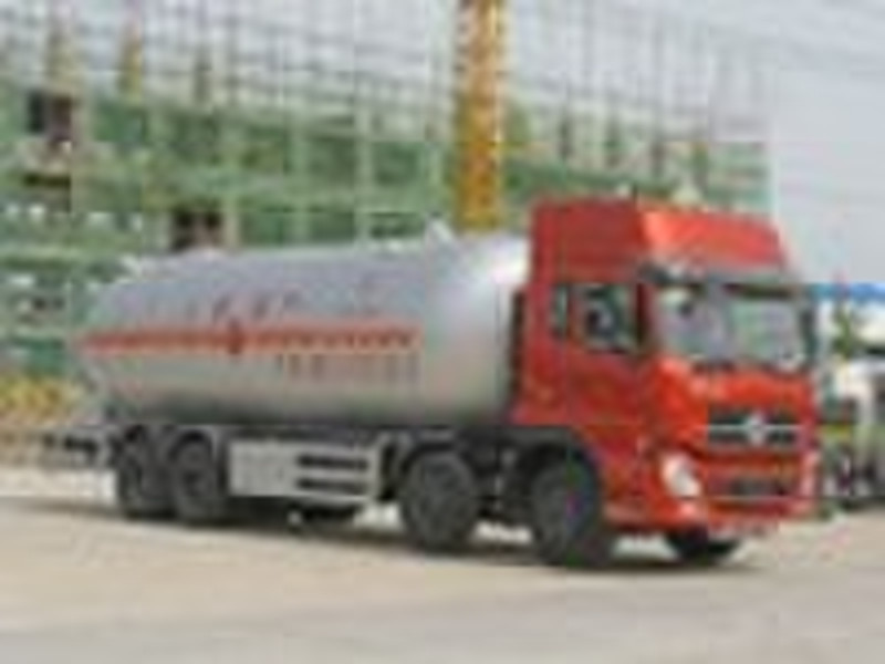 LPG tank truck