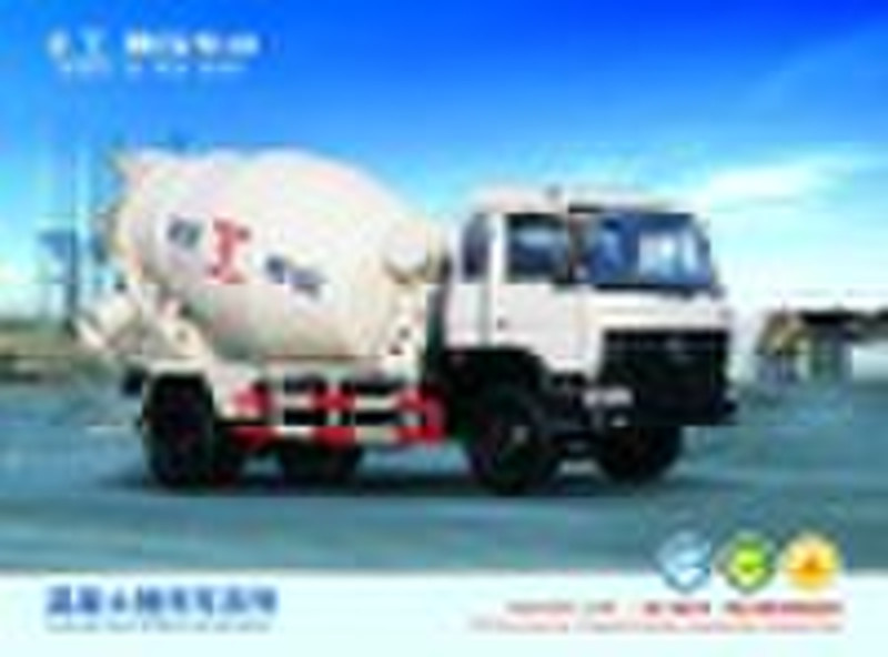 SHANQI4*2个混凝土搅拌机的运输卡车