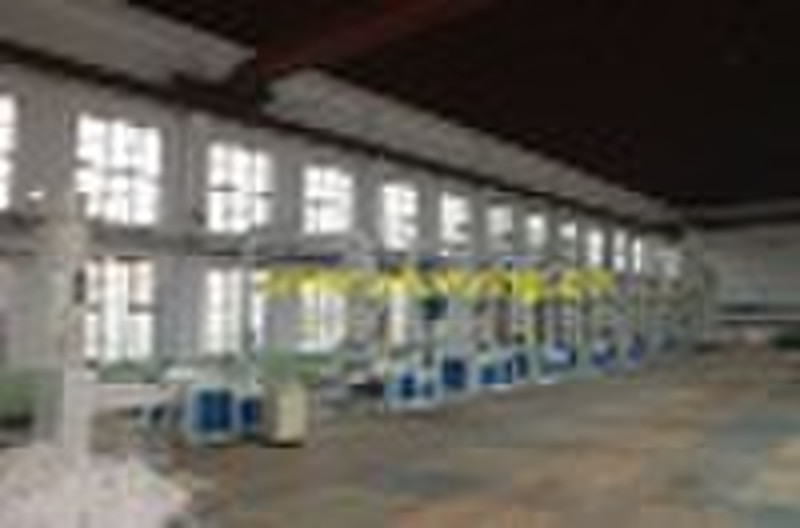 textile waste recycling machine line