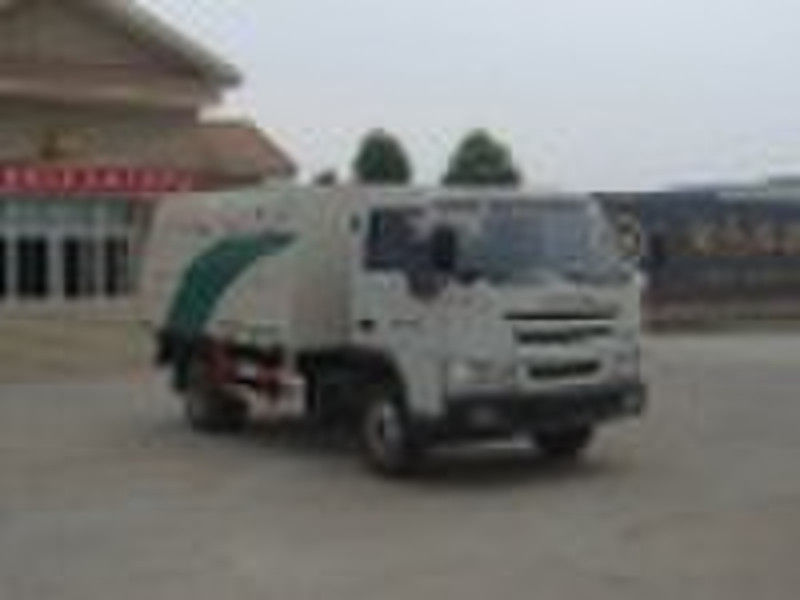 YUEJIN self-discharge garbage truck