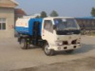 Dongfeng sealed garbage truck with discharge