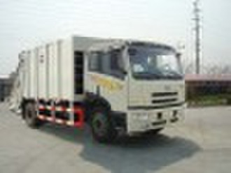 refuse compression truck