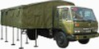 Military truck camper