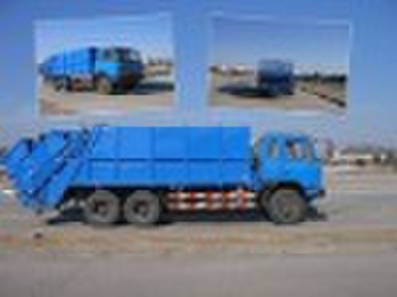 Heavy compressing rubbish truck  Valume 21 m3  6*4