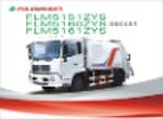 垃圾夯卡车。FLM5151ZYS