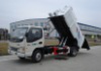 YD5076ZYS side loading garbage truck