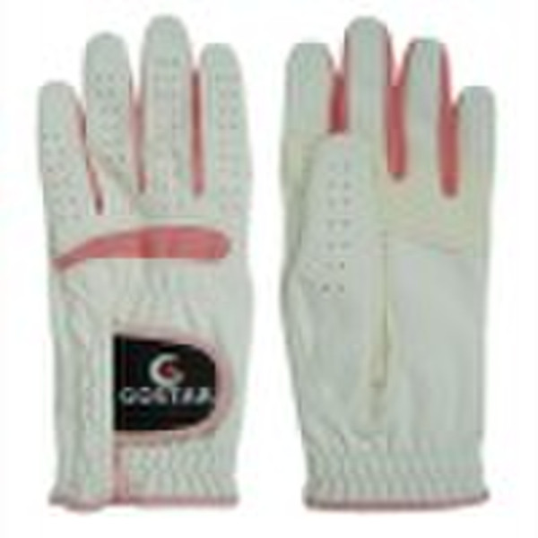 Latest design of golf cabretta leather glove