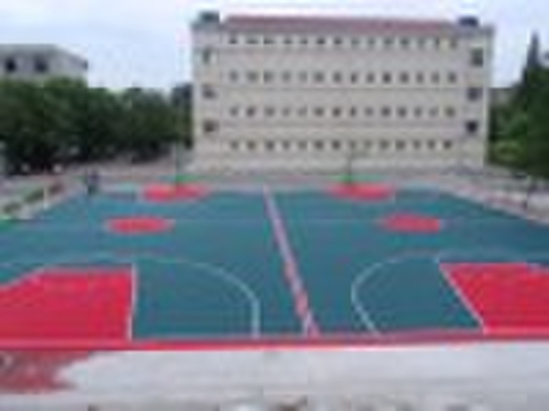 Outdoor Basketball Court Sports Floor