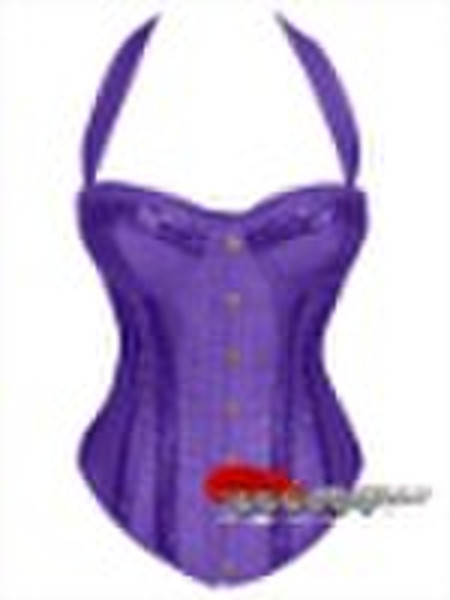 NEW STYLE lila Korsett Bustier