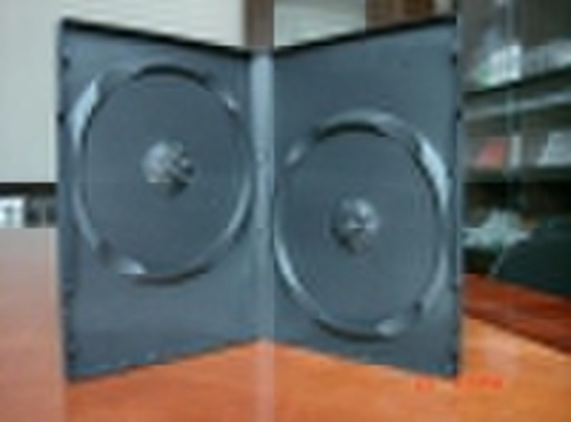 14mm double DVD case (DVD sleeve, DVD box)