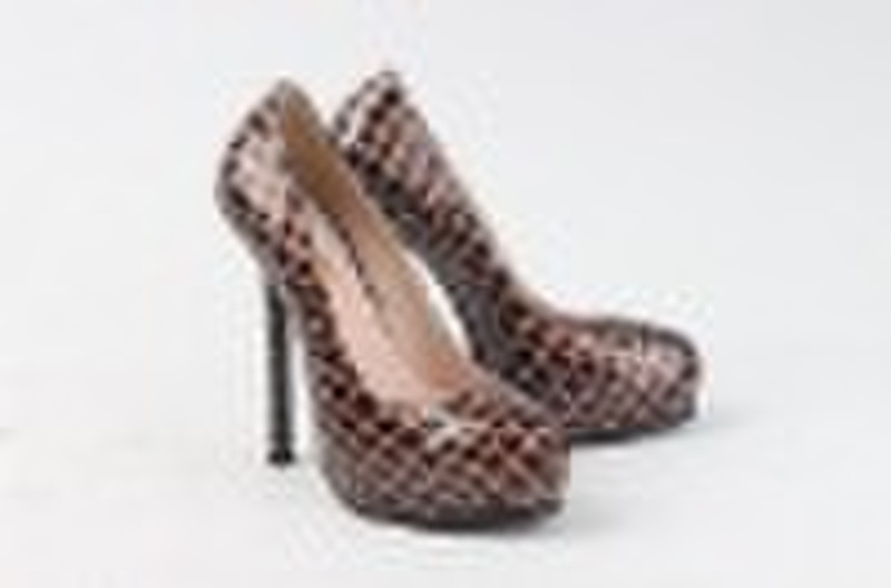 New Fashion stone pattern leather platform women h