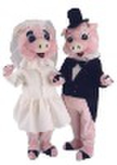 Hochzeitskleid, Schweinekostüm, Kostüm