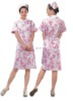 One piece short sleeve nurse uniform