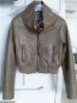 Woman new style leather clothing