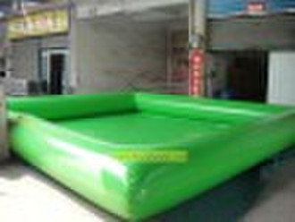 inflatable pool with boat