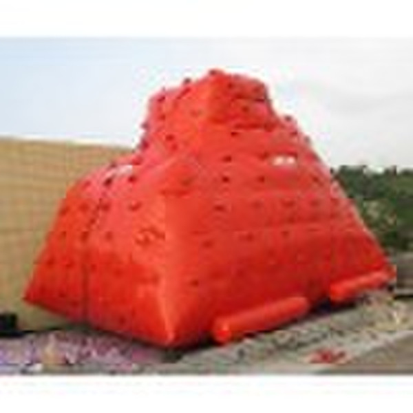 inflatable iceberg, inflatable mountain water game