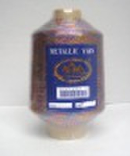 multicolor mx type nylon metallic yarn