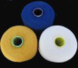 100% dyed polyester spun yarn