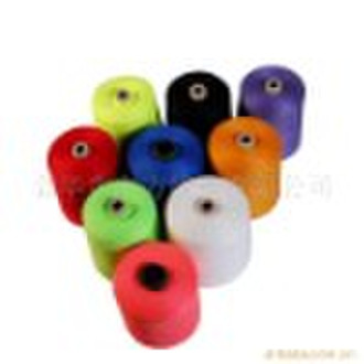 dyed polyester spun yarn