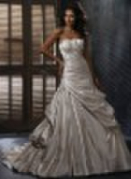 2010 factory Latest design Bridal Gown wedding dre